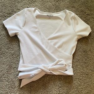 Hollister Faux Wrap Tee